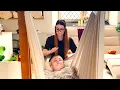The Most Relaxing ASMR Treatment in a HAMMOCK!! (Real person ASMR)