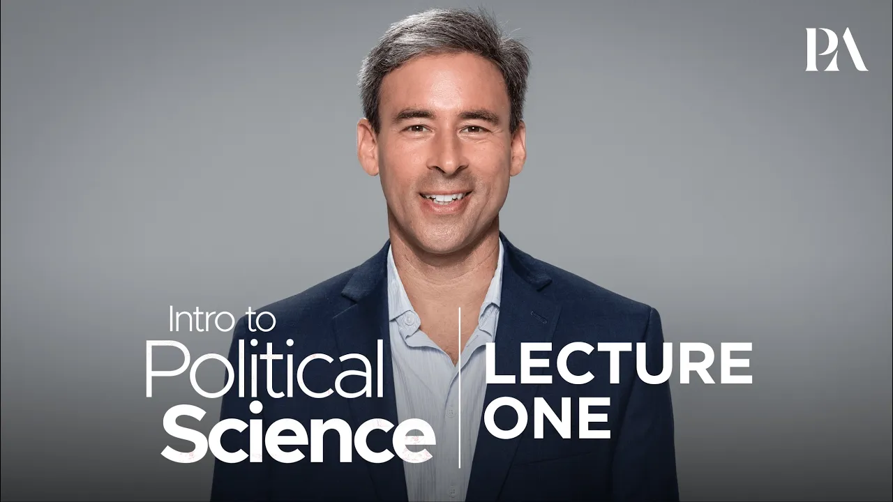 Peterson Academy | Professor Eric Kaufmann | Intro to Political Science | Lecture 1 (Official)
