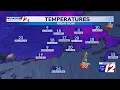 WPRI 12 Weather Forecast for 26 Dry today light snow this evening