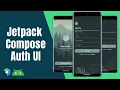 Welcome Login Signup Screen Jetpack Compose UI Speed Code