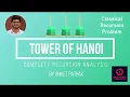 Tower Of Hanoi Complete Recursion Analysis Data Structures DS01