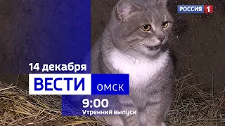 «Вести Омск», утренний эфир от 14 декабря 2023 год
