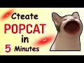 Create POPCAT In 5 Minutes Using HTML CSS and Javascript - Free Source code