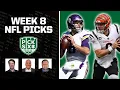 NFL WEEK 8 PICKS AGAINST THE SPREAD FOR EVERY GAME BEST BETS PREDICTIONS S