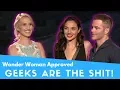 Download Lagu Gal Gadot Says Geeks are 'The Shit!' w/ Chris Pine - Wonder Woman