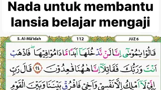 Nada untuk membantu lansia bisa mengaji dengan lancar dan mudah 