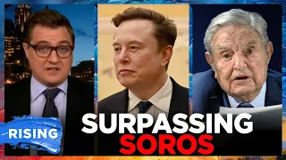 Chris Hayes RILED UP over Elon Musk DROWNING OUT Dem donors like George Soros | RISING