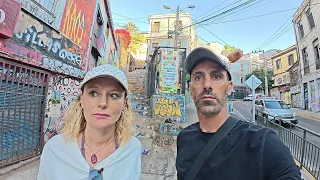 VALPARAISO CHILE IS NOT WHAT THEY TOLD US
