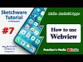 How to use Webview in Sketchware