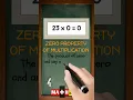 What is Zero Property of Multiplication in Math Why 0 Always Wins