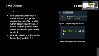Codewitheki Python 101 - Session 2 by Eklavya Mukherji