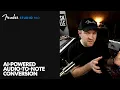Lagu AI-Powered Audio-to-Note Conversion in Fender Studio Pro | Fender Studio