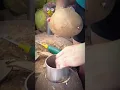 Download Lagu Cutting Open Coconut Shell 🥥🔪 | Extracting Fresh Coconut Meat #shorts #coconut #foodie