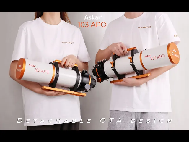 Telescopio Rifrattore Tripletto 103APO F6.8 103/700