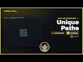 Unique Paths - LeetCode 62 2-D Grid Memo DP JavaScript