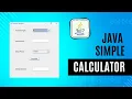 Java GUI Program Interest Calculator for Enterprise Applications Beginner Tutorial