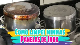 COMO LIMPEI PANELAS DE INOX