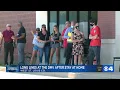 St Louis-area residents wait in line for hours as license offices re-open