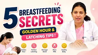 5 Secrets for Successful Breastfeeding | World Breastfeeding Week | Dr. Sreemukhi