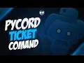 Ticket System with Transcripts in Python using Pycord