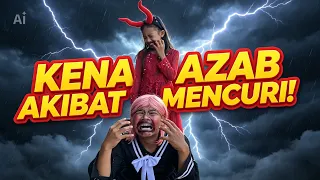 Jesika sama anak merah kena ajab akibat mencuri 