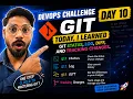 I Learned How Git Tracks Every Change DevOps Challenge Day 10
