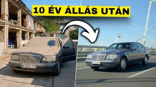 Így néz ki egy elhanyagolt S600 V12 🥹