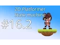 16 2 Unity 5 tutorial for beginners 2D Platformer - State machine structure