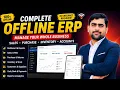 OFFLINE ERP SOFTWARE Complete Business Management System for Shops Businesses C WPF SQLite