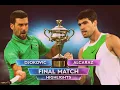 Lagu Carlos Alcaraz vs Novak Djokovic 3rd Set Highlights | FINAL | Australian Open 2026