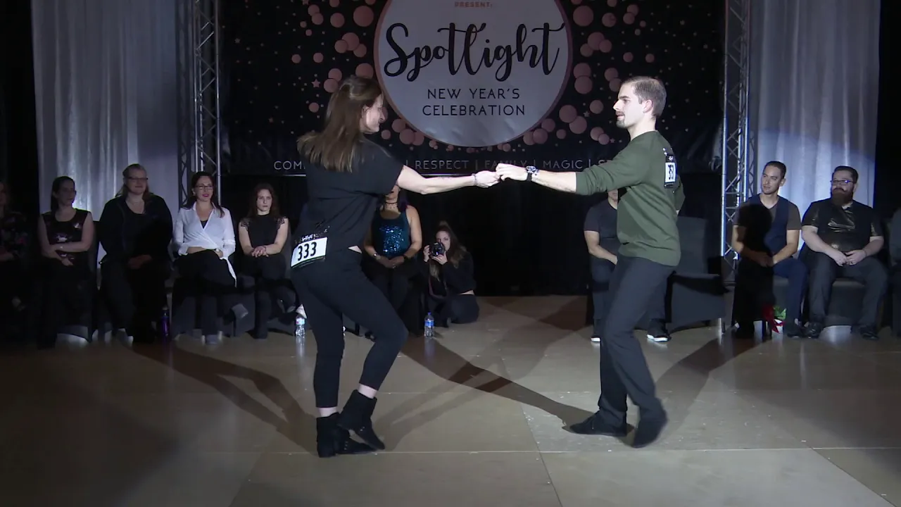 Spotlight New Years 2019 2020 Novice Jack & Jill Joseph Magoffin & Lucy Walsh