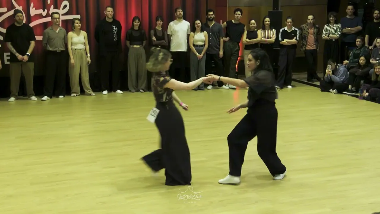 Arantxa Lebon & Lea Hörner - 4th place Advanced Jack&Jill Finals - Budafest 2026