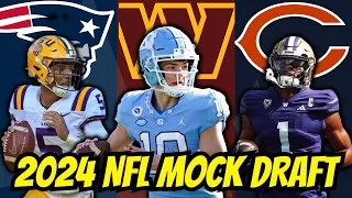 2024 NFL Mock Draft with FINAL DRAFT ORDER
