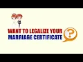 Marriage Certificate Authentication and Legalization