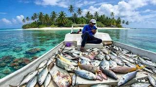 Kembali ke spot ini Tenaga hampir kehabisan narik ikan.! Hasil melimpah