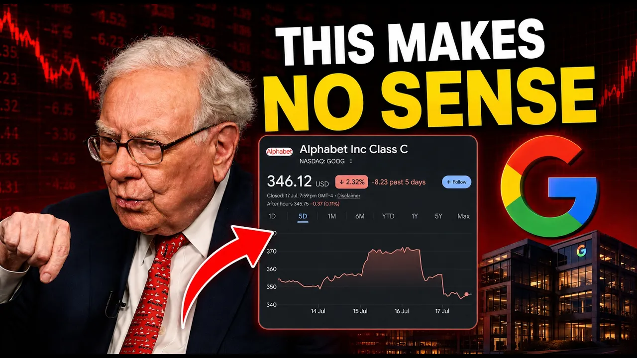 Why Google Stock Crashed Right After Buffett Just Went on CNBC (What Warren Buffett Knows)