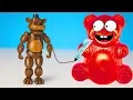 Download ЖЕЛЕЙНЫЙ МЕДВЕДЬ ЛАКИ рисует 3Д Ручкой Five Night at Freddy mp4 3gp mp3 videos - waplic