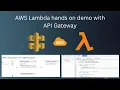 AWS Lambda Tutorial for Beginners Hands-On API Gateway Integration Learn Serverless Deployment