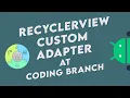 Android RecyclerView Tutorial in Java - Complete Guide Part 1 Adapter ViewHolder