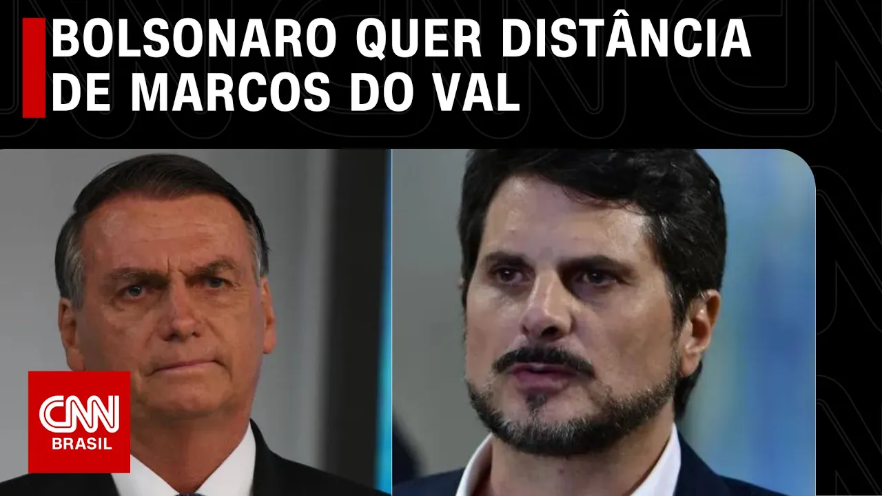 Bolsonaro quer distância de Marcos do Val | CNN ARENA