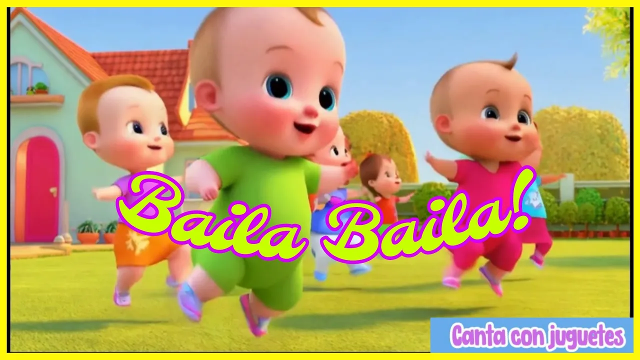 BAILA BAILA! Videos para Niños/Canciones Infantiles 2024/2025/A Fun and Colorful Song for Kids