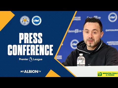Download MP3 De Zerbi's Leicester Press Conference: Trossard, Colwill And Caicedo