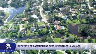 Property tax amendment Florida releases court-ordered rewrite