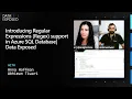 Introducing Regular Expressions Regex support in Azure SQL Database Data Exposed