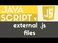 Using External Files Javascript Tutorial 4