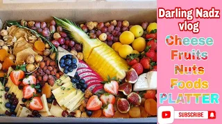 Fruits cheese and nuts platter darling nadz