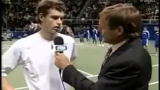 andy murray kissing kim sears-sap open 2006