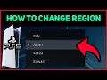 PS5 HOW TO CHANGE REGION EASY NEW