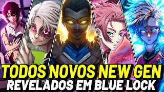 TODOS OS NEW GEN REVELADOS EM BLUE LOCK (antigos e novos)