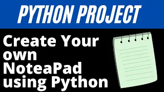 Create Your own Notepad Using python PULKIT PY